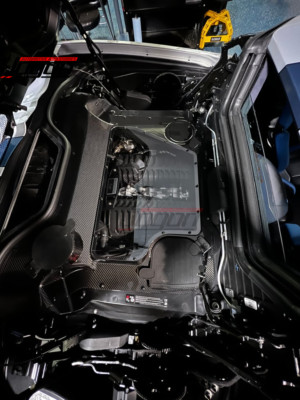 Dry Carbon For Corvette C8 Z06 HTC Z51 Convertible Z06 2020-25 Engine Bay Covers