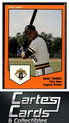 Mark Thomas 1989 ProCards Minor League Team Sets #507  Augusta Pirates