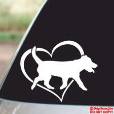 JACK RUSSELL TERRIER HEART Vinyl Decal Sticker Car Rear Window Bumper DOG PUPPY