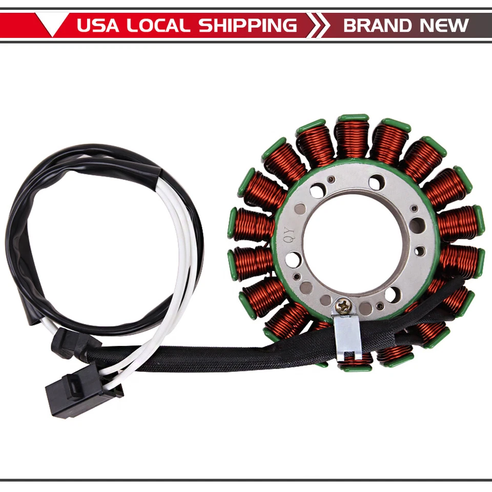 MAGNETO STATOR COIL FOR KAWASAKI NINJA 650R EX650 2006 2007 2008 2009 2010 2011 Foto 3 de 4