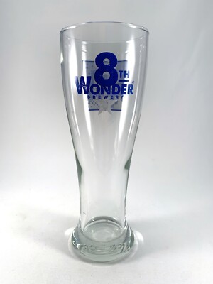 8th Wonder Brewery - WEISSTHEIMER Hefeweizen - 16 oz Beer Glass