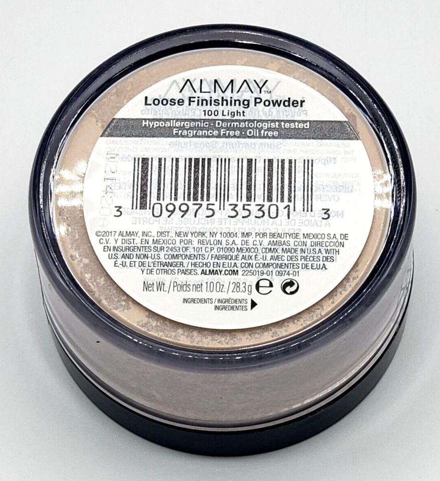 NEW Almay Smart Shade Loose Finishing Powder- Light 100 - Image 2 of 2