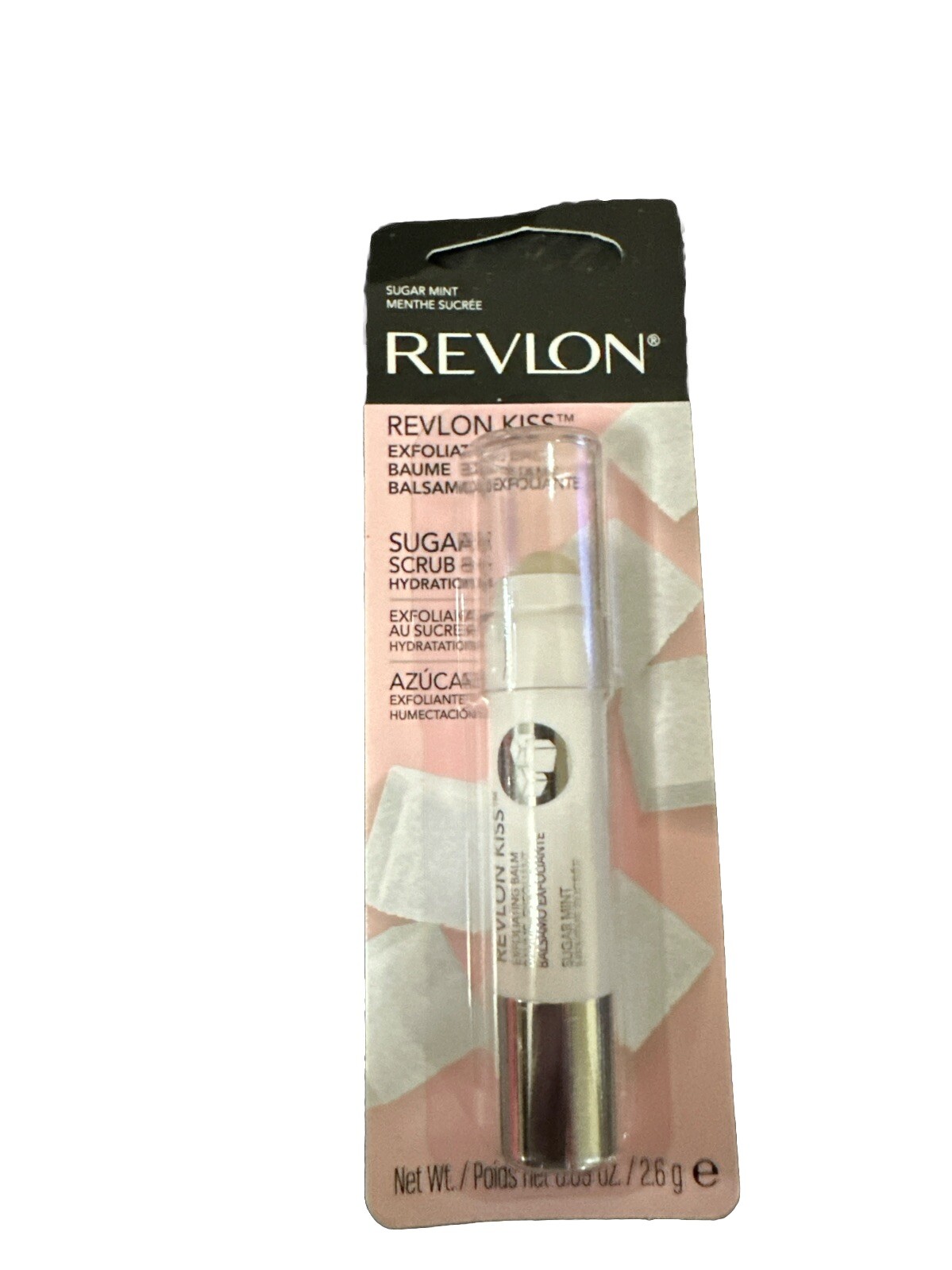 Revlon Kiss Exfoliating Lip Balm 111 Sugar Mint Hydrating & Smoothing-image