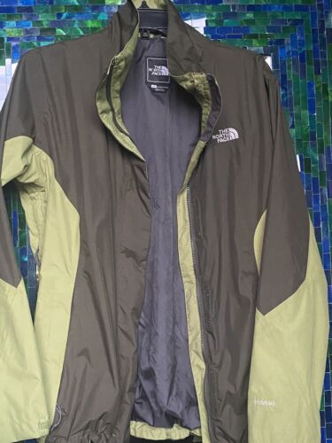 2013 Mens The North Face Hyvent Olive Green Vintage Brown Jacket CQ87 Large