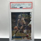 MICHAEL JORDAN 1996-97 TOPPS NBA STARS FINEST CHROME PSA 9MINT CARD #124 rare