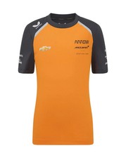 McLaren Indy Car Kids 2025 Team Set Up T-Shirt- Youth Papaya