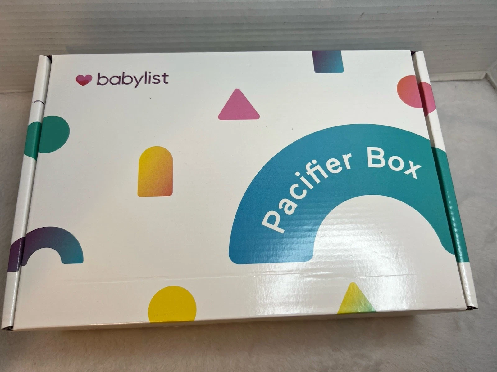 New Sealed Baby list Pacifier Box
Opens in a new window or tab