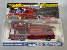 Hot Wheels Team Transport Ferrari 250 GTO Fiat 642 RN2 Bartoletti Car Culture