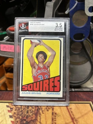 1972-73 Topps - Julius Erving #195 (RC) BGS 3.5
