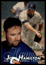 1996 Flair Showcase Row 0 Joey Hamilton San Diego Padres #150