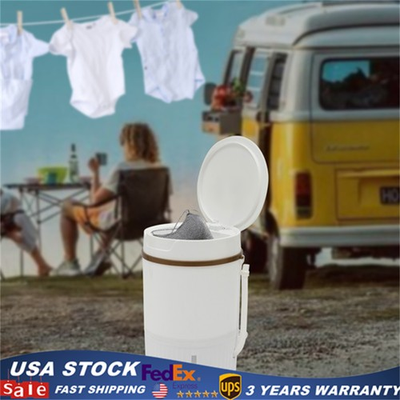 #ad #ad Portable Mini Washing Machine Washer with Drainage Basket Multi Functional White $53.70