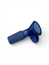14mm BLUE Glass Bong Bowl Water Pipe Replacement Piece Slide For Water Pipes
