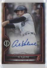 2020 Topps Tribute to Great Hitters Red 8/10 Al Kaline #TGH-AK Auto HOF 0xz8