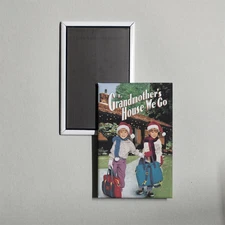 To Grandmother's House We Go Mini Movie Poster Fridge Locker Magnet
