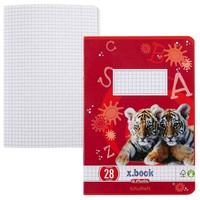 herlitz Schulheft X.Book Lineatur 28 Kariert DIN A5 Innen- Und AußEnrand, 16...