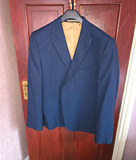 Taylor & Wright Navy Slim Fit 2-Piece Suit 48R Jacket. Trousers 38r