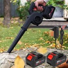 Leaf Blower Cordless Blowers for Lawn Care and 48V Electric Leaf Blower with 2