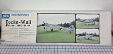 PICA FOCKE-WULF FW 190 D-9 #RC-3 R/C SCALE DAVE PLATT Kit NEW NO Decals Open Box