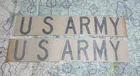 Vintage WW2 Korea US ARMY Military Willy’s Jeep Truck Black Decal Badge Large X2