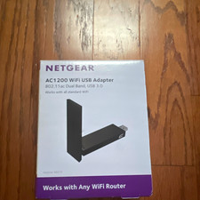 NETGEAR A6210 AC1200 Dual-Band 867Mbps 802.11ac USB 3.0 WiFi Adapter