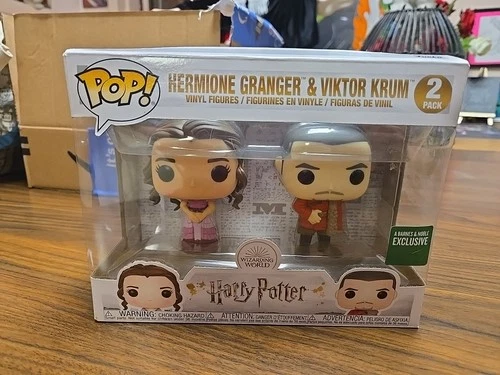 Funko Pop! Vinyl: Harry Potter - Hermione Granger & Viktor Krum- 2 Pack