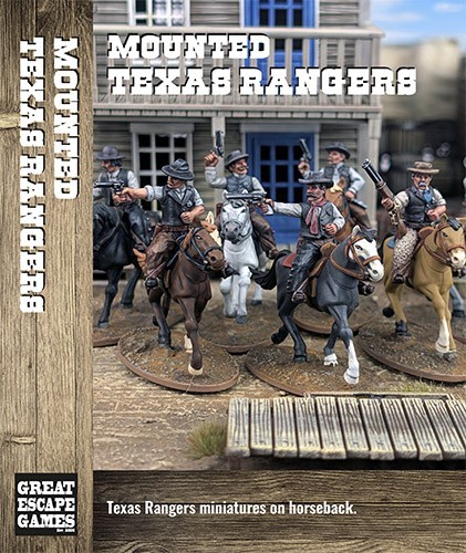 Texas Rangers - Mounted - Dead Man's Hand - Brand New - Great Escape Games