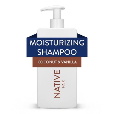 Native Moisturizing Shampoo Coconut and Vanilla 16.5 fl oz