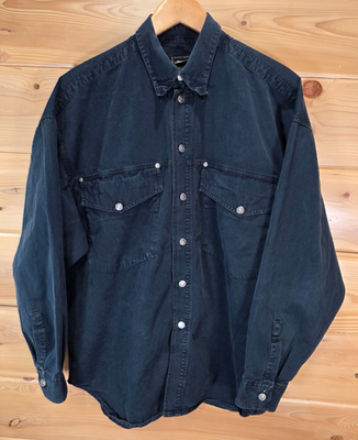 VTG Versace Jeans Couture Long Sleeve Button Shirt Medusa Men 