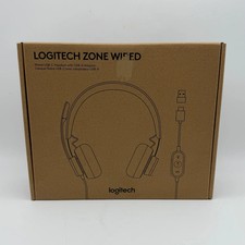 New Logitech Zone Wired Wired On-Ear Headphon...