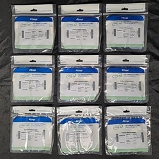 36 9 Packs Of 4 Empi CARBON FM Tens Unit Electrodes 2"x3.5"  4" Oval 86906240