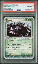 2003 POKEMON EX DRAGON #96 MUK EX-HOLO PSA 8.5 on eBay
