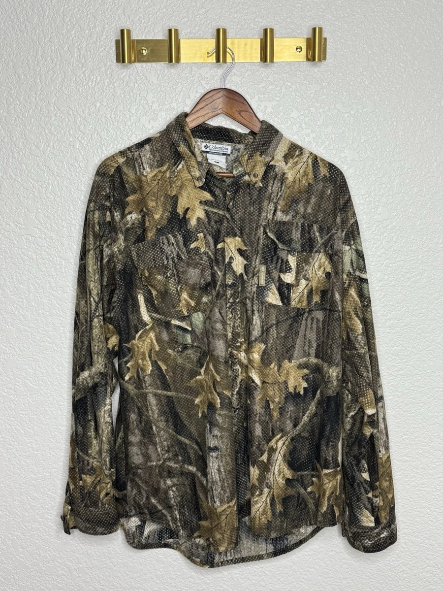 Mossy Oak Tibbee Chemise de chasse à manches longues pour homme Motif