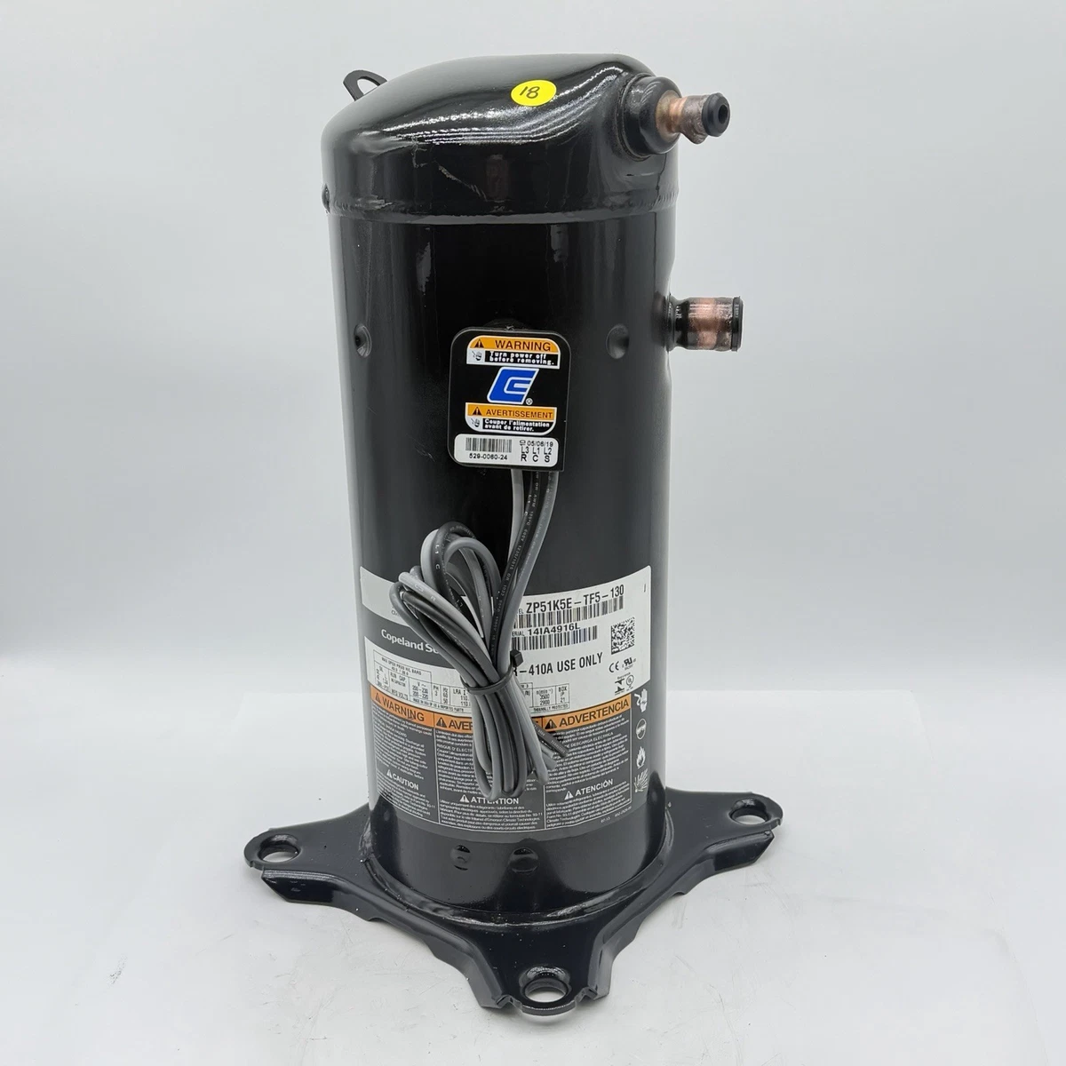 25+ Scroll R-410a Refrigerant 230 V Industrial Compressors for