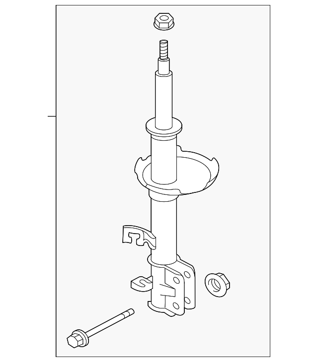 Value Advantage™ COMPLETE STRUT ASSY WITH SPRING / MT LH (E4C01-EM30JNW)