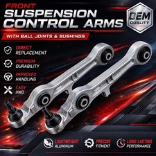 Audi A4 B6 B7 2001-2008 Front Lower Control Arm Wishbones PAIR Suspension L&R