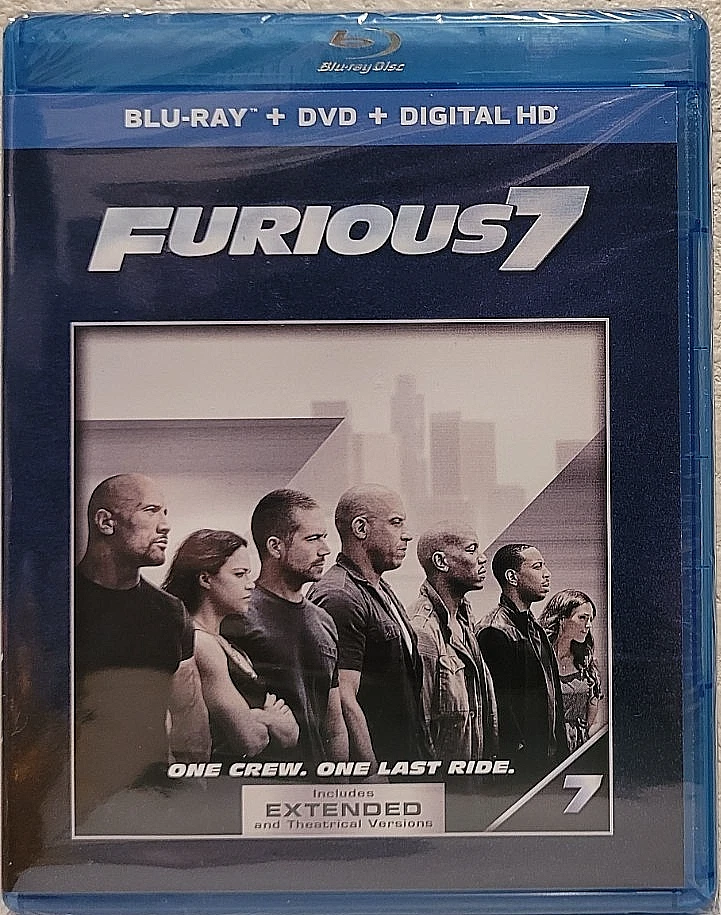 Extended Edition Furious 7 Blu-ray Discs for sale | eBay