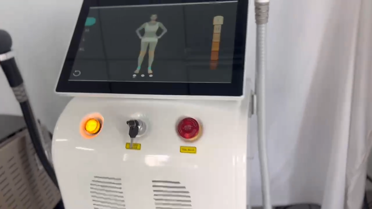 New-Laser Hair Removal for Women and Men - Permanent Painless Ice