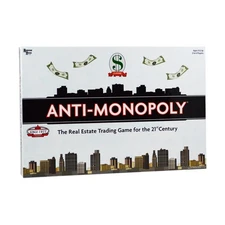 Anti Monopoly Board Game Unique Strategies for Family Fun 2 to 4 Players