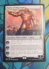 Karn, Living Legacy Dominaria United Regular #001 MTG