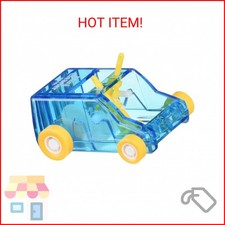 Midori Desktop Mini Cleaner and Dust Sweep, Blue Transparent 65613006 