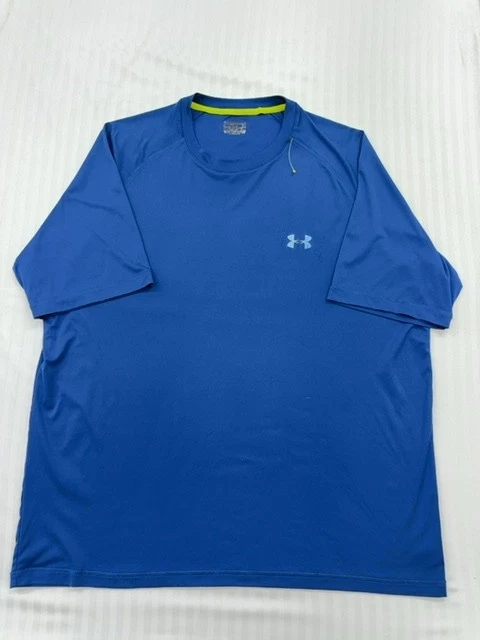 Under Armour Men's Blue UA Tech Quick-Dry T-Shirt Loose Fit