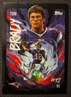 Tom Brady 2025 Topps Chrome Ultra Violet #UV-6 SSP New England Patriots