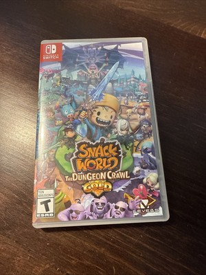 Snack World: The Dungeon Crawl - Gold - Nintendo Switch Complete Tested