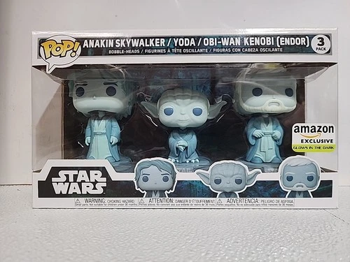 Funko Pop! Vinyl: Star Wars - Anakin Skywalker / Yoda / Obi- Wan Kenobi (Endor)
