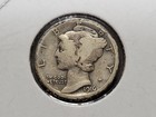1916 United States Mercury Dime 10 Cent 10C