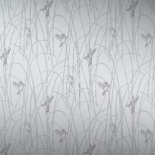Osbourne & Little Reedbirds Silver Fabric 3.6 metres (RRP £140 per metre)
