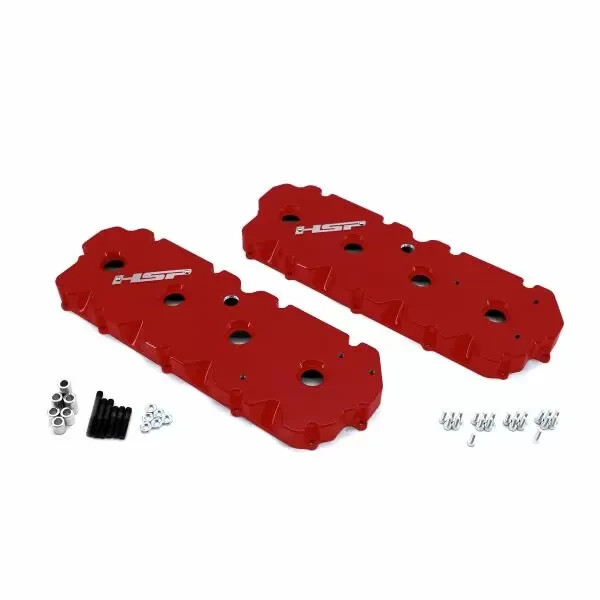 HSP Billet Valve Covers For 2001-2004 GMC Chevrolet 6.6L LB7