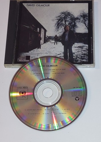 David Gilmour (Pink Floyd) Self Titled Debut Solo CD 1987 Japan For US Near Mint - Picture 4 of 9