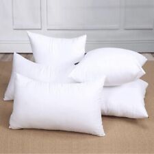 Pack of 4 18x18in Bedding Throw Pillows Insert Ultra Soft Bed & Couch Sofa  Decor