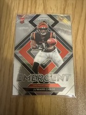 2021-22 Panini Prizm Jamarr Chase Emergent Rookie RC #E-7 Bengals RC